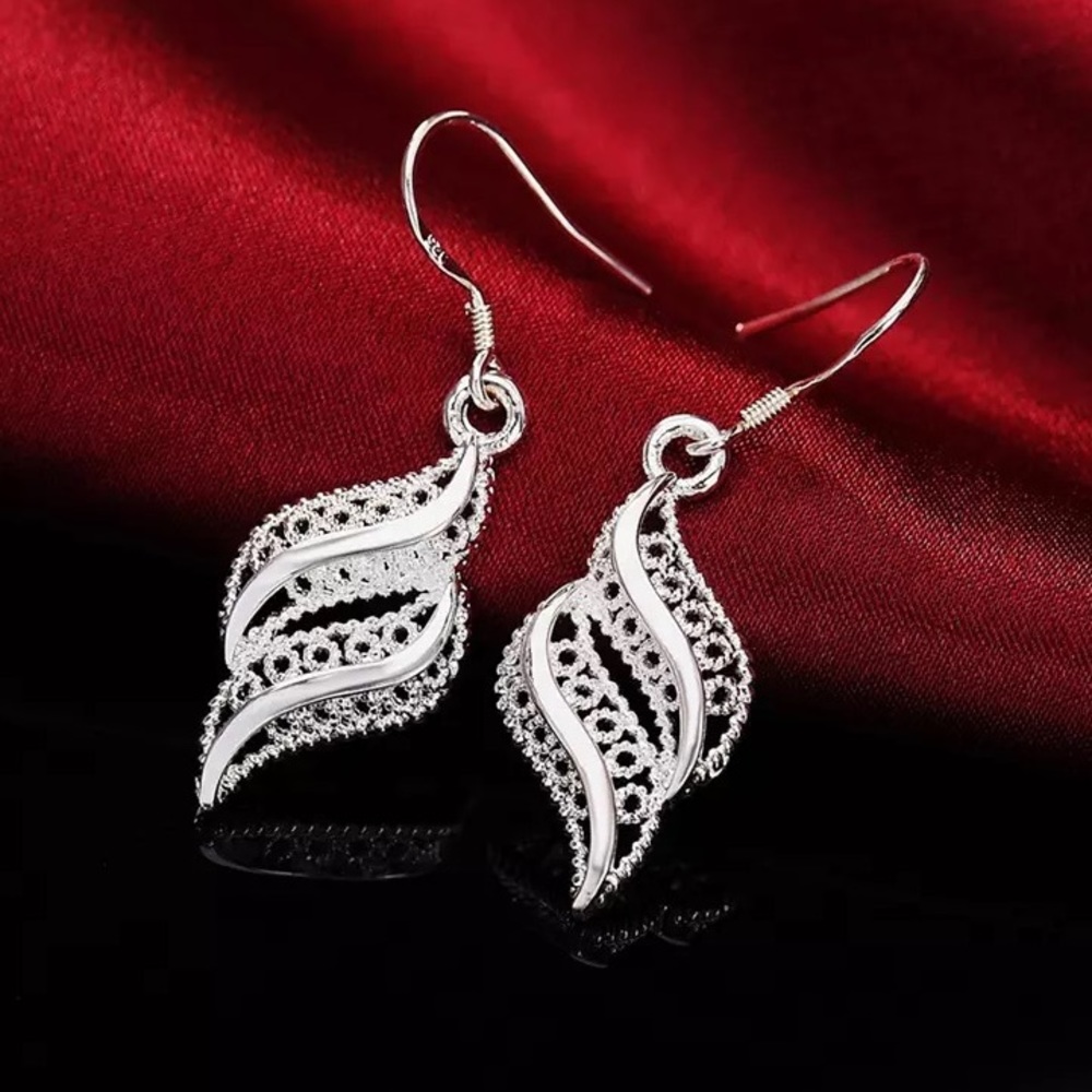 Silver Filigree Earrings